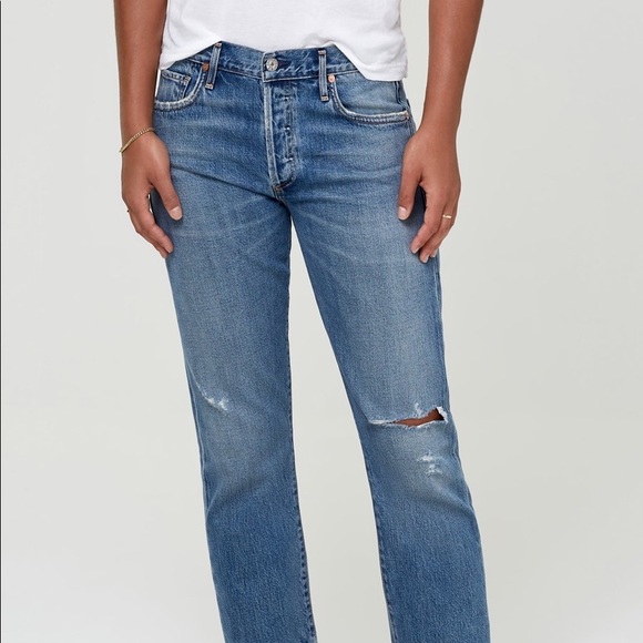 Citizens Of Humanity Denim - Citizens Of Humanity Emerson Slim Boyfriend Jeans Road Trip NWT 27